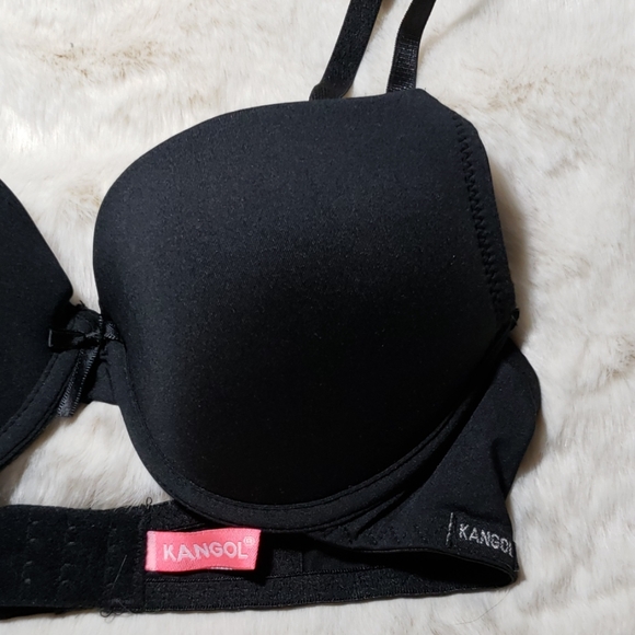 Black padded under wire bra - Picture 3 of 4